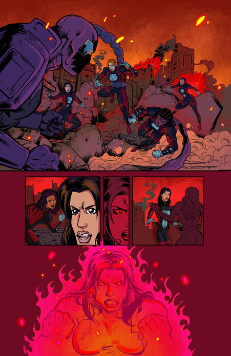 Amazing Powers #2 Page. 2023.