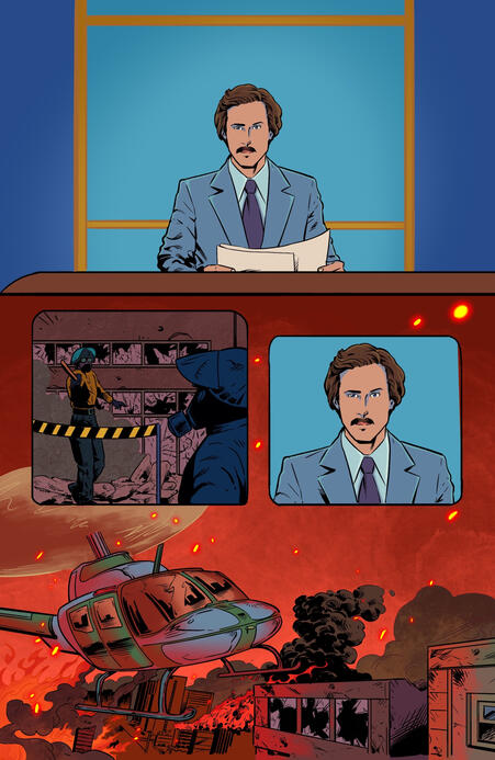 Amazing Powers #2 Page. 2023.