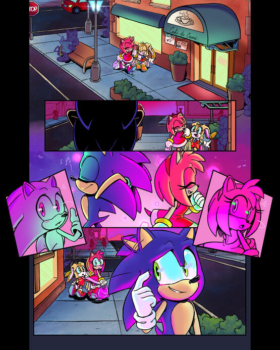 Sonamy Comic @AidenEye. 2022.